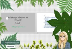 Średni zestaw prezentacji multimedialnych w genial.ly (8 sztuk) do całego działu "Moje zdrowie" z Edukacji zdrowotnej do klasy 4. Edukacja zdrowotna. Klasa 4. Dział „Moje zdrowie”.