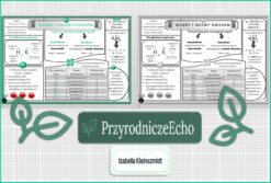 Sketchnotka/notatka „Wzory i nazwy kwasów” w pdf. Chemia. Klasa 8. Dział „Kwasy”.