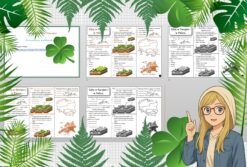 Mały zestaw na jedną lekcję: sketchnotka/notatka, karta pracy plus gratisowa prezentacja multimedialna „Przeszłość geologiczna Polski" w pdf. Geografia. Klasa 7. Dział „Środowisko przyrodnicze Polski”. (Kopia)