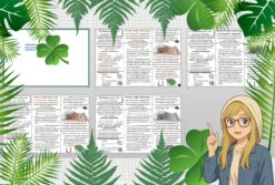 Mały zestaw na jedną lekcję: sketchnotka/notatka, karta pracy plus gratisowa prezentacja multimedialna „Zlodowacenia na obszarze Polski" w pdf. Geografia. Klasa 7. Dział „Środowisko przyrodnicze Polski”.