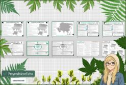 Mały zestaw na jedną lekcję: sketchnotka/notatka, karta pracy plus gratisowa prezentacja multimedialna „Środowisko przyrodnicze Azji" w pdf. Geografia. Klasa 8. Dział „Azja”.