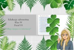 Średni zestaw prezentacji multimedialnych w genial.ly (11 sztuk) do całego działu "Moje miejsce w internecie" z Edukacji zdrowotnej do klasy 4. Edukacja zdrowotna. Klasa 4. Dział „Moje miejsce w internecie".