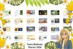 Prezentacja multimedialna w genial.ly do edycji „Jak organizmy radzą sobie z upałem i mrozem” wykonana na podstawie podręcznika „Przyroda” Nowa Era. Przyroda 4. Dział „Obserwuję pogodę”.