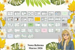 Duży (całoroczny) zestaw kart pracy (41) na lekcje do przyrody w klasie 4 w pdf. Podstawa programowa z marca 2026 roku. Karty pracy dostosowane do podręcznika "Nowej Ery". Przyroda 4. "Odkrywam przyrodę".