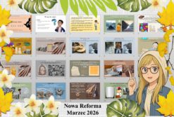 Prezentacja multimedialna w PowerPoint do edycji „Rozpoznaję skały” wykonana na podstawie podręcznika „Przyroda” Nowa Era. Przyroda 4. Dział „Moja okolica”.