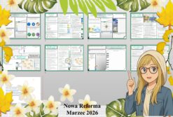 Średni - kompletny zestaw materiałów do jednego działu z przyrody "Obserwuję pogodę": sketchnotka, karta pracy w pdf i prezentacja multimedialna w genial.ly do edycji. Przyroda 4. "Odkrywam przyrodę" - dostosowane do wydawnictwa Nowa Era.