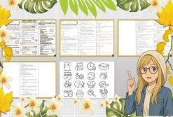 Sketchnotka/notatka - dla ucznia i przypomnienie dla nauczyciela w pdf. Temat "Jak przechowywać żywność?". Edukacja zdrowotna. Klasa 4.