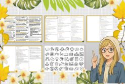 Sketchnotka/notatka - dla ucznia i przypomnienie dla nauczyciela w pdf. Temat "Dlaczego należy ograniczyć hałas?". Edukacja zdrowotna. Klasa 5.