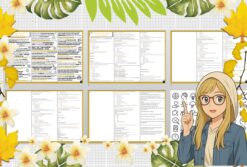 Sketchnotka/notatka - dla ucznia i przypomnienie dla nauczyciela w pdf. Temat "Jak pracuje mózg nastolatka". Edukacja zdrowotna. Klasa 6.