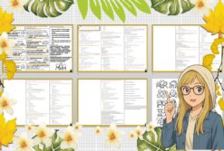 Sketchnotka/notatka - dla ucznia i przypomnienie dla nauczyciela w pdf. Temat "Co zrobić kiedy rodzina się zmienia?". Edukacja zdrowotna. Klasa 6.
